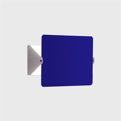 Nemo+APPLIQUE À VOLET PIVOTANT LED 10W 805lm 3000K, hämardatav TRIAC, IP54, seinavalgusti, ultramariinsinine